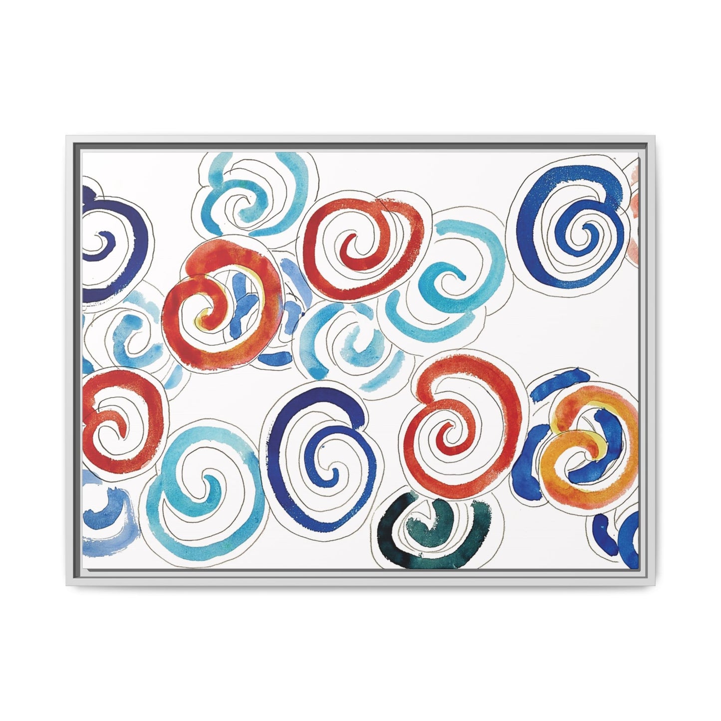Escargots (1953) by Henri Matisse / Toile encadrée sur caisse américaine