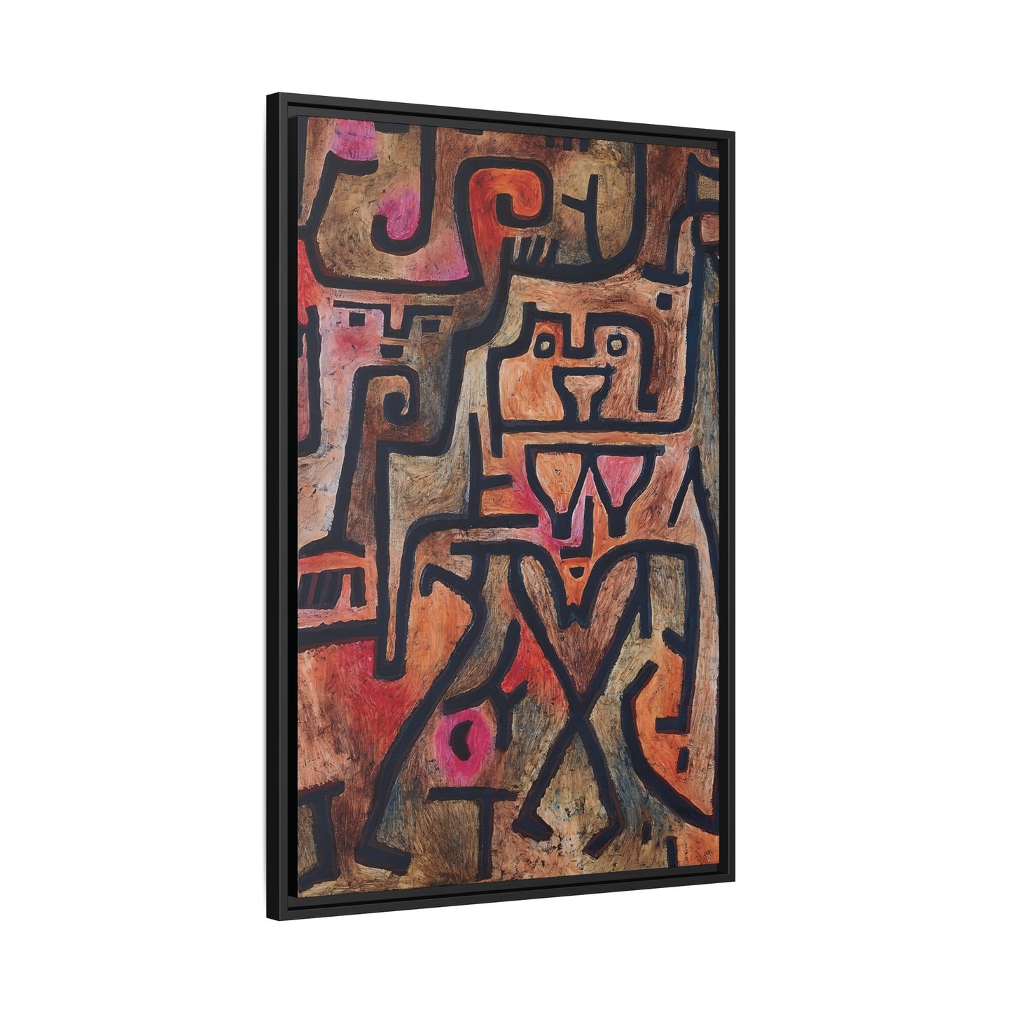 Forest Witches (1938) by Paul Klee / Toile encadrée sur caisse américaine