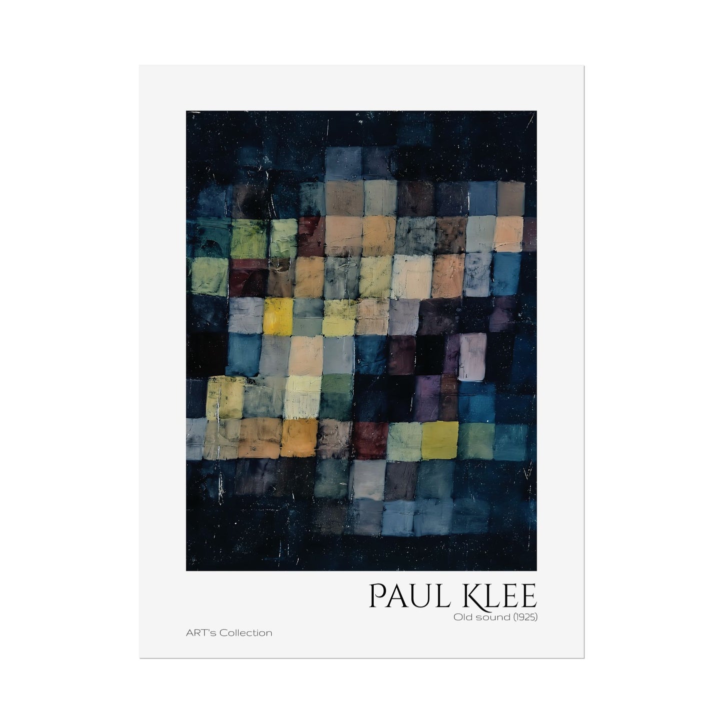Old sound (1925) by Paul Klee / Affiche imprimée - Série ART's Collection