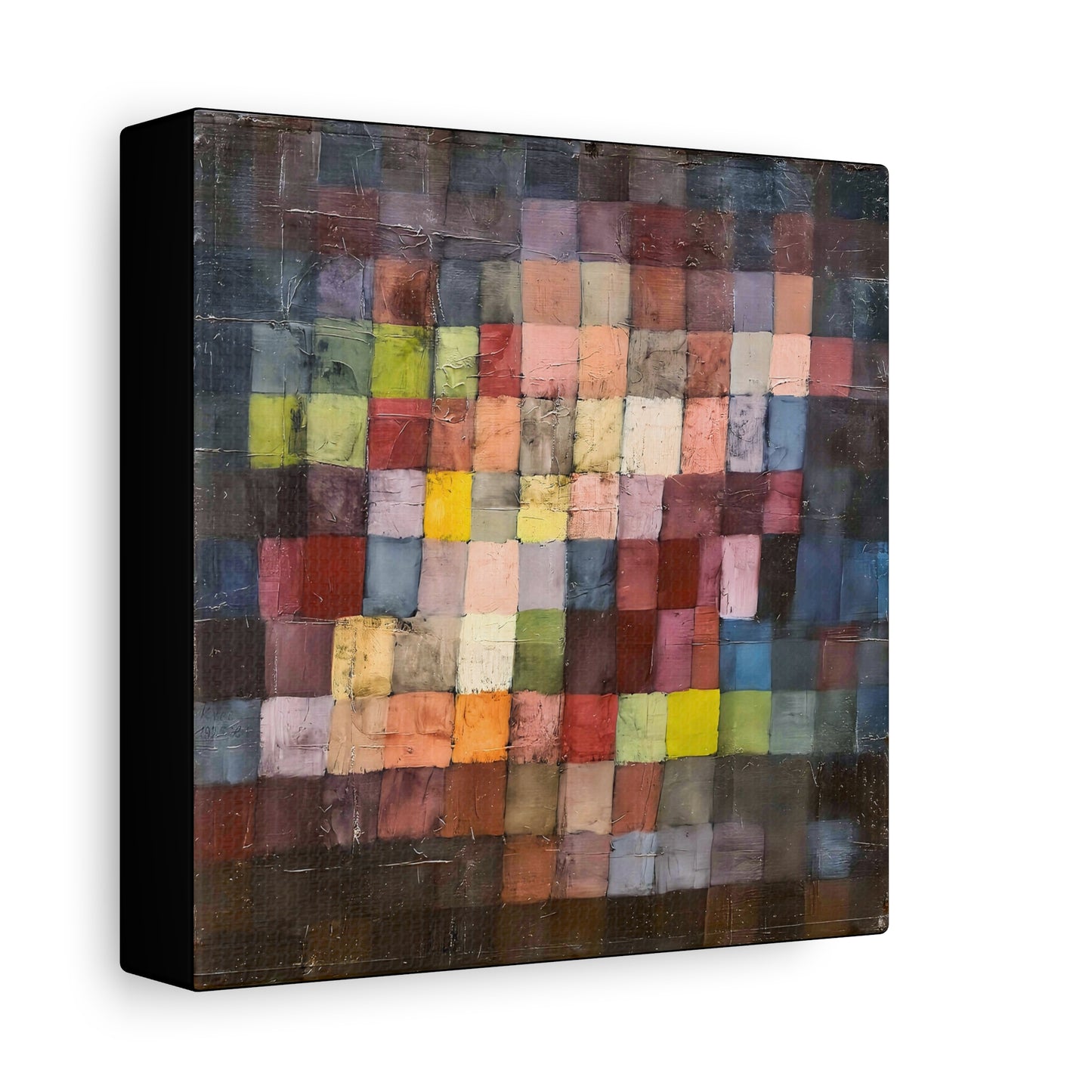 Ancient Sound (1925) by Paul Klee / Reproduction Fine Art sur Toile / Large Epaisseur 3.2 cm - 1.25 inch