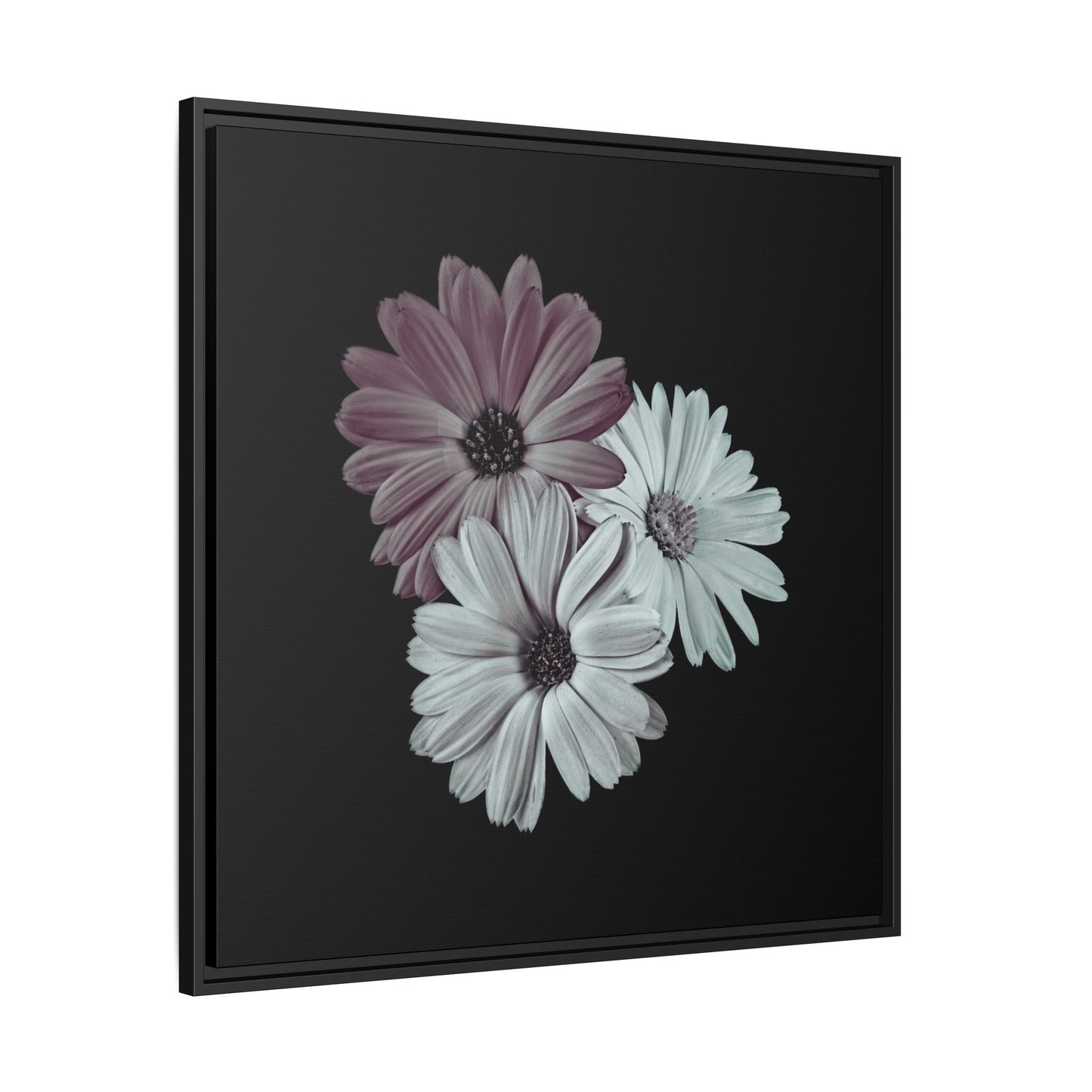 Collection Signature "FLORAL Numéro 5" sur Toile encadrée avec caisse américaine