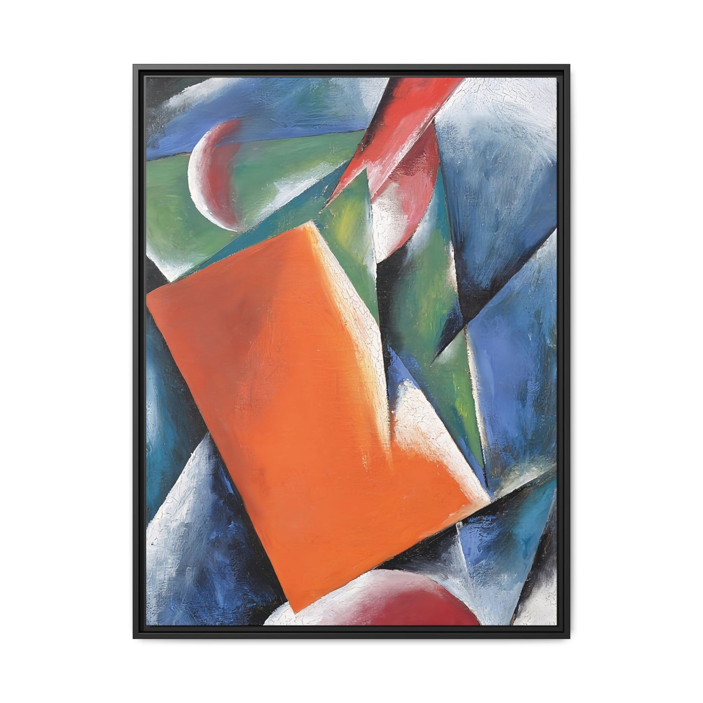 Architectonic Painting (1917) by Lyubov Popova / Toile encadrée sur caisse américaine