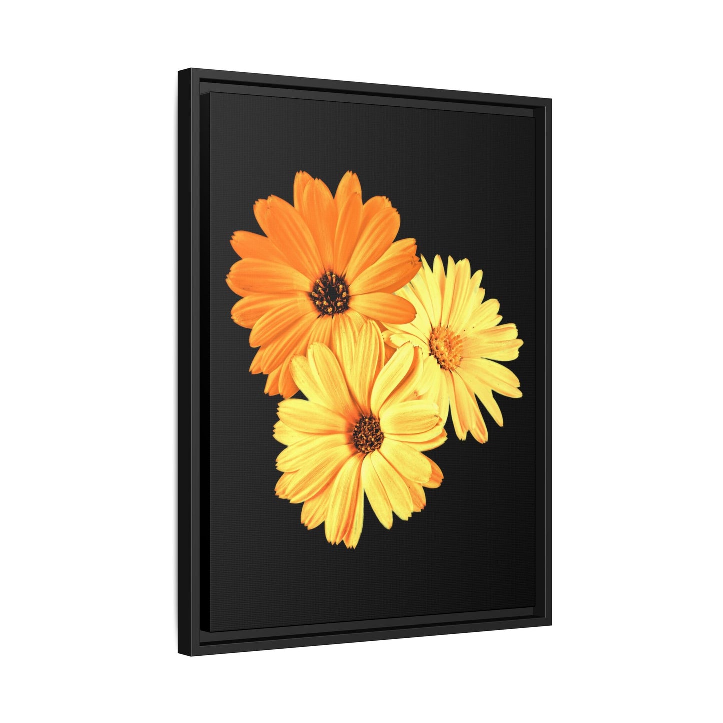 Collection Signature "FLORAL Numéro 8" sur Toile encadrée avec caisse américaine