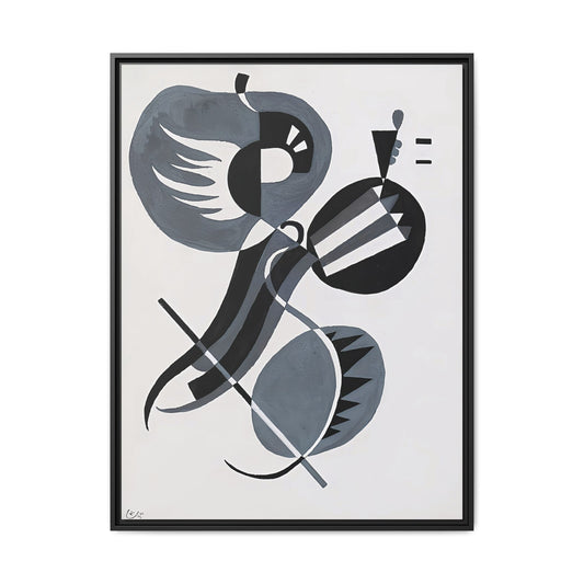 Wassily Kandinsky / No Title (1934) / Toile encadrée sur caisse américaine