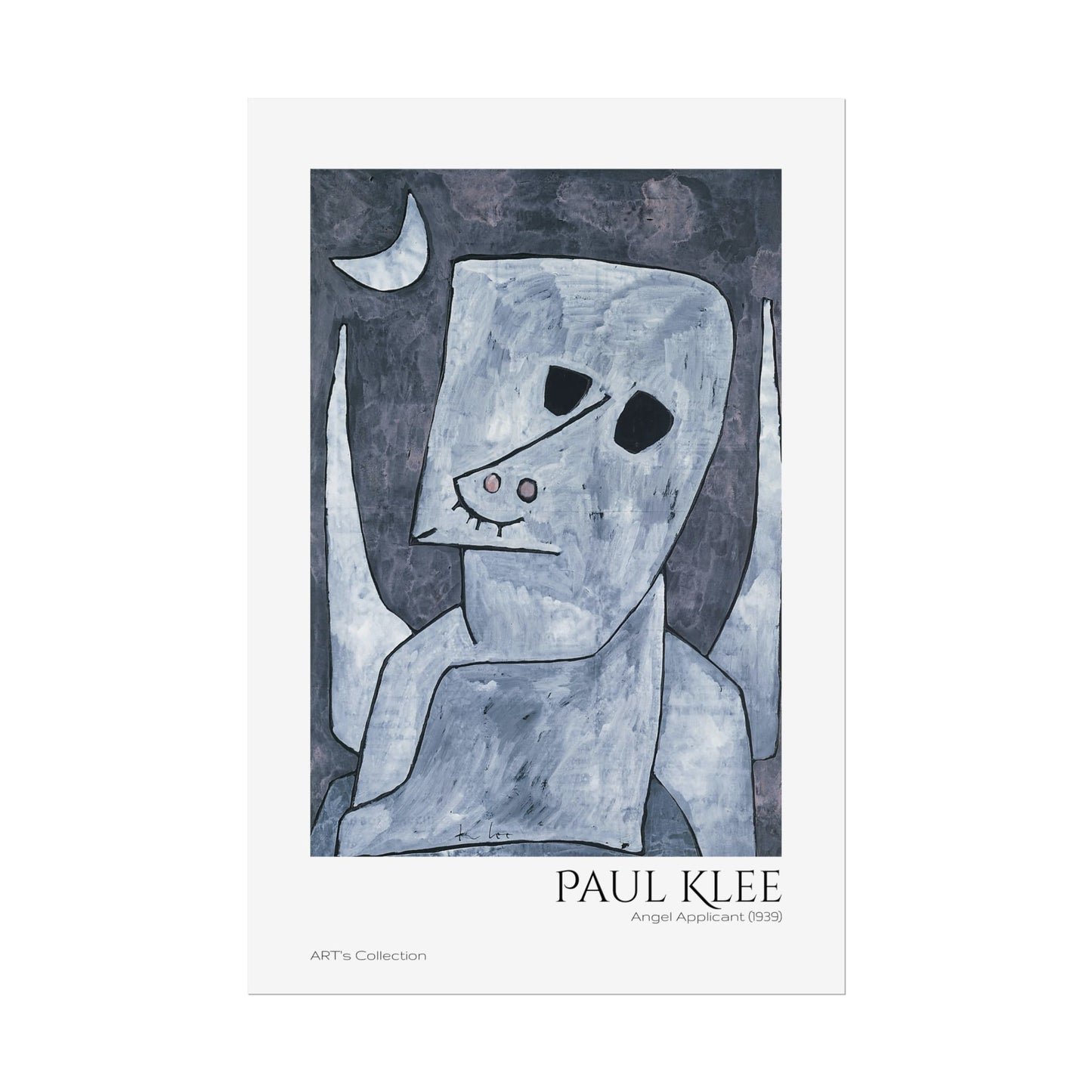 Angel Applicant (1939) by Paul Klee / Affiche imprimée - Série ART's Collection