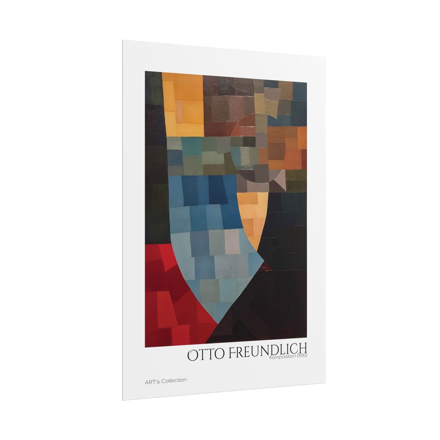 Komposition (1930) by Otto Freundlich / Affiche imprimée - Série ART's Collection