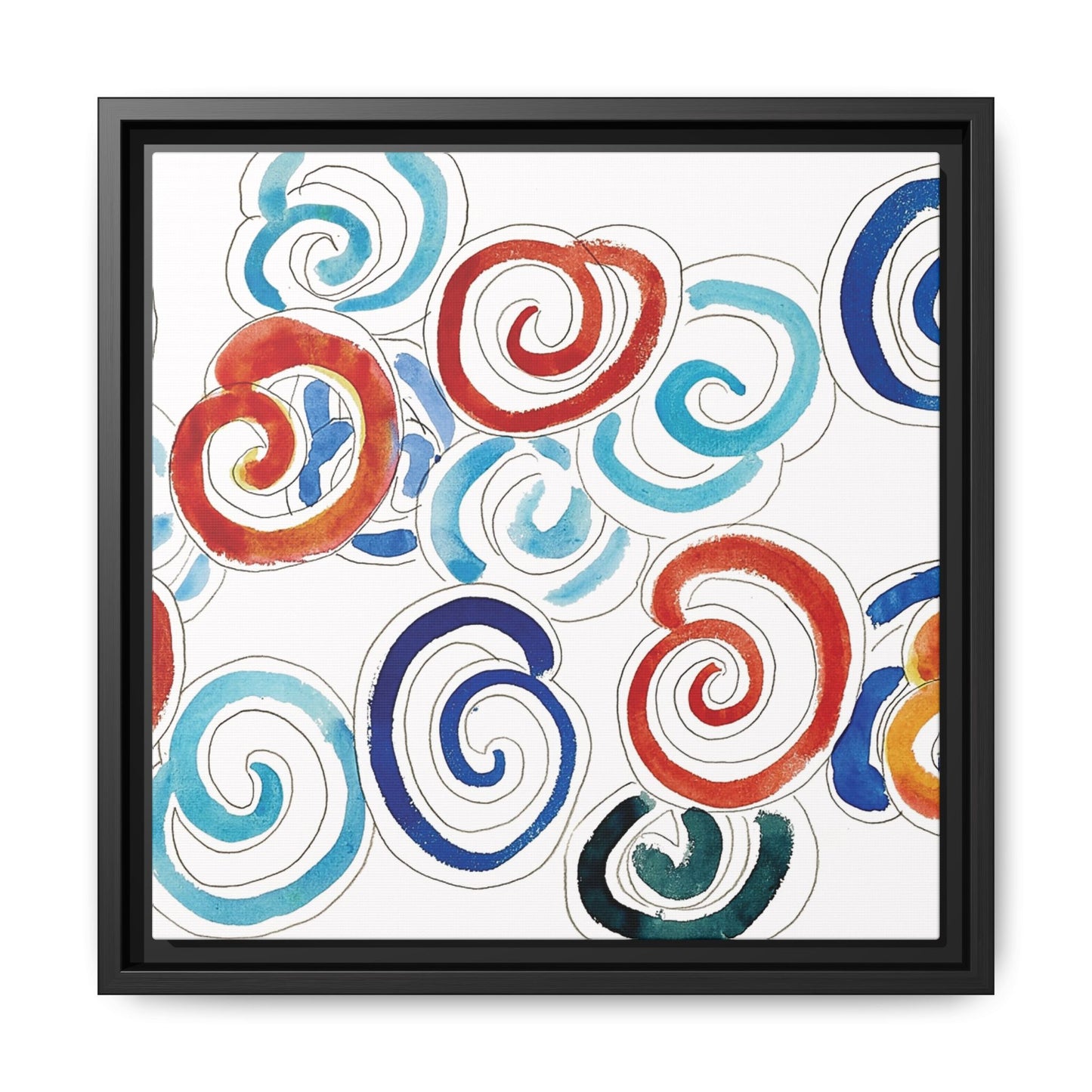 Escargots (1953) by Henri Matisse / Toile encadrée sur caisse américaine