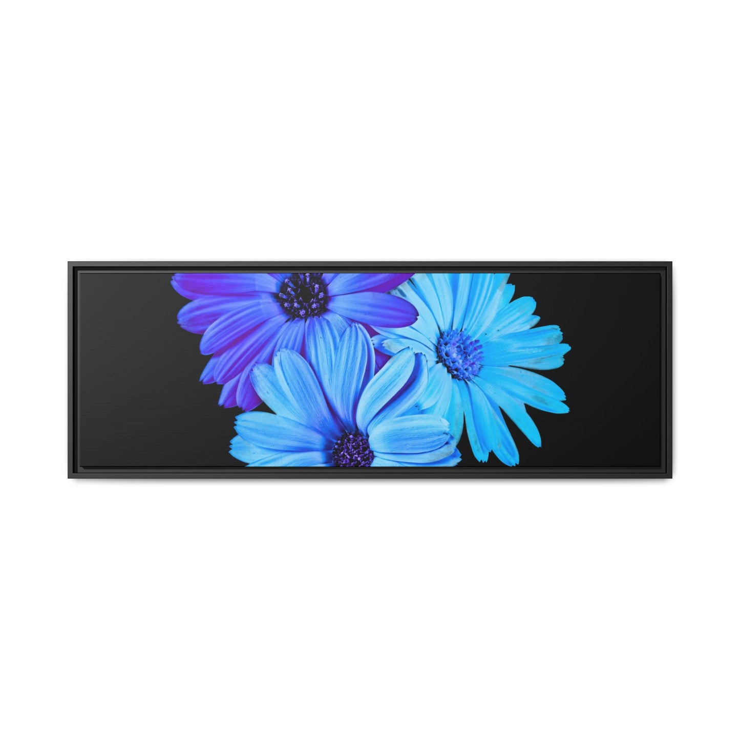 Collection Signature "FLORAL Numéro 2" sur Toile encadrée avec caisse américaine