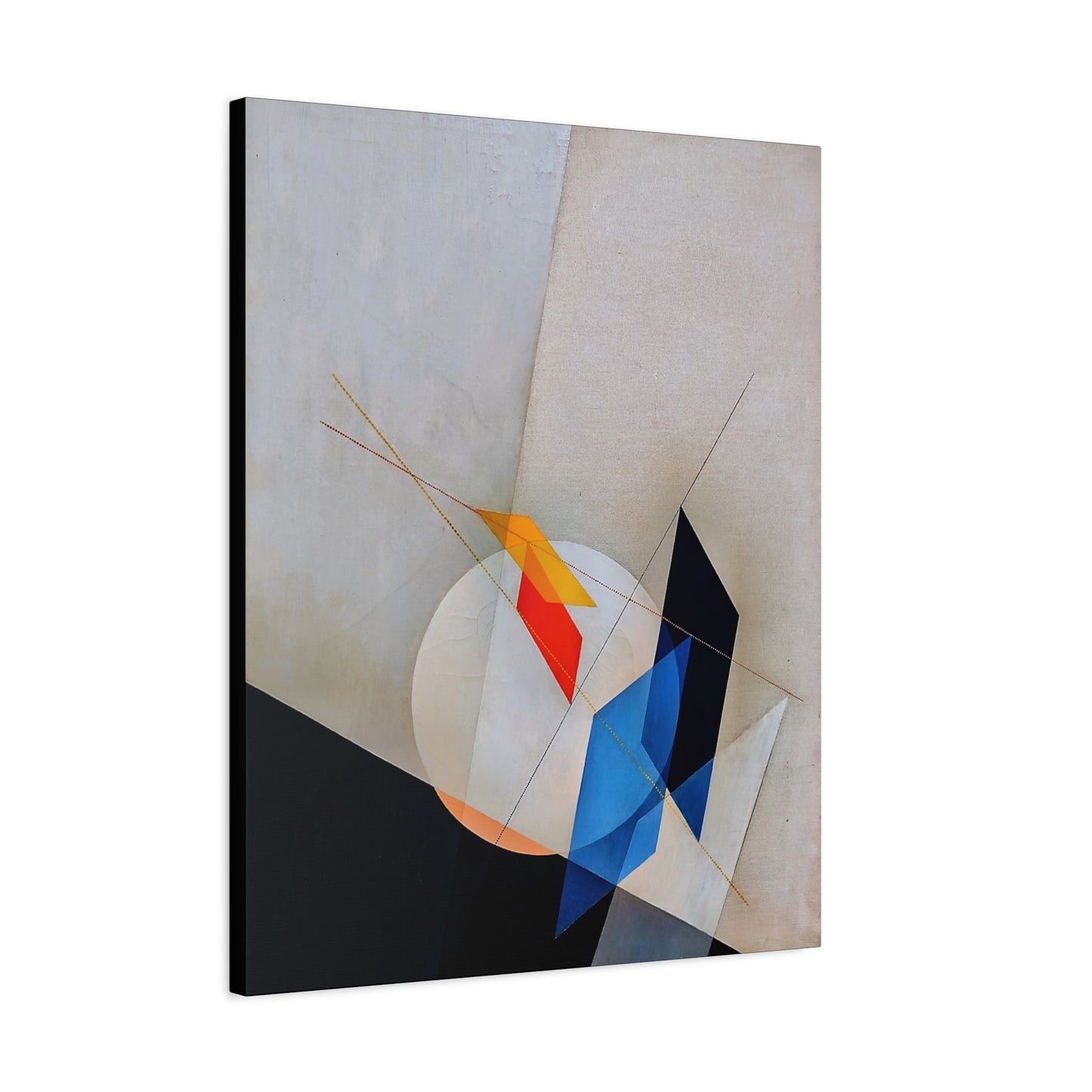 A 18 (1927) by László Moholy-Nagy / Reproduction Fine Art sur Toile / Epaisseur 3.2 cm - 1.25 inch