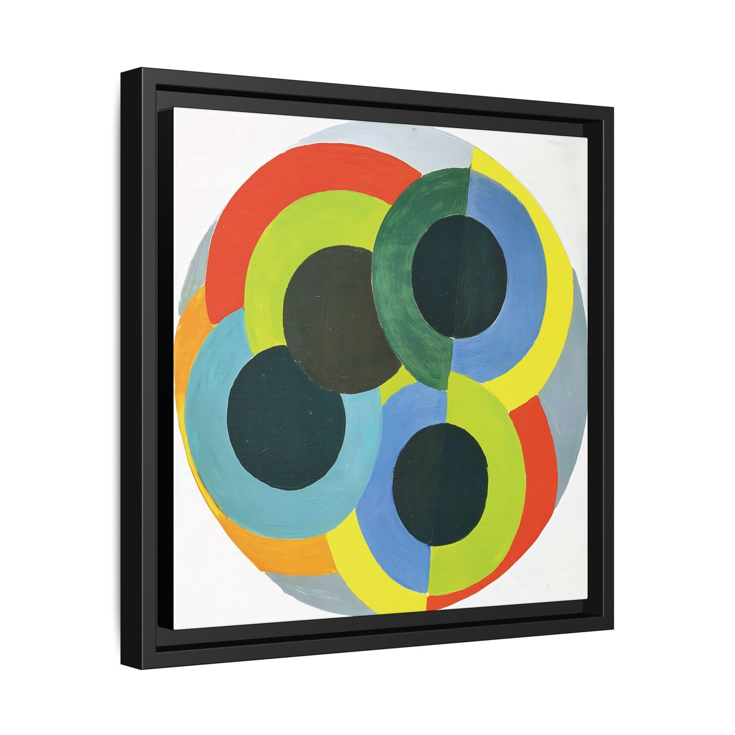 Disks (1930-1933) by Robert Delaunay / Toile encadrée sur caisse américaine