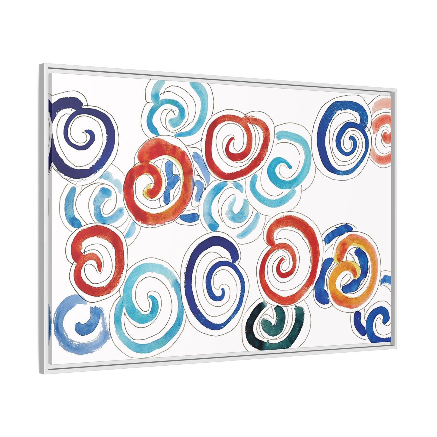 Escargots (1953) by Henri Matisse / Toile encadrée sur caisse américaine