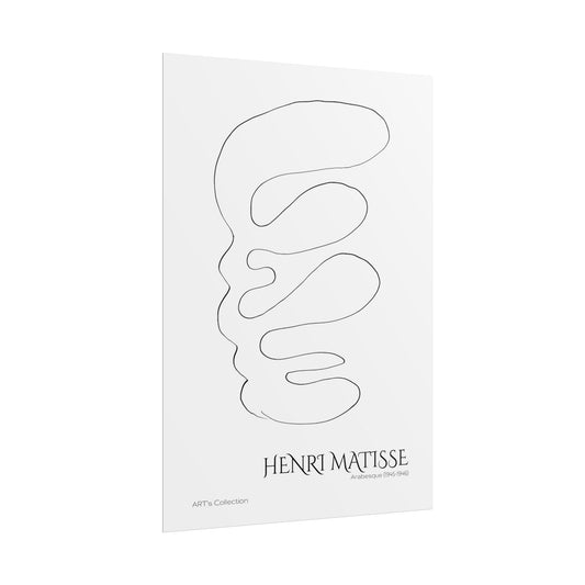 Arabesque (1945-1946) by Henri Matisse / Affiche imprimée - Série ART's Collection