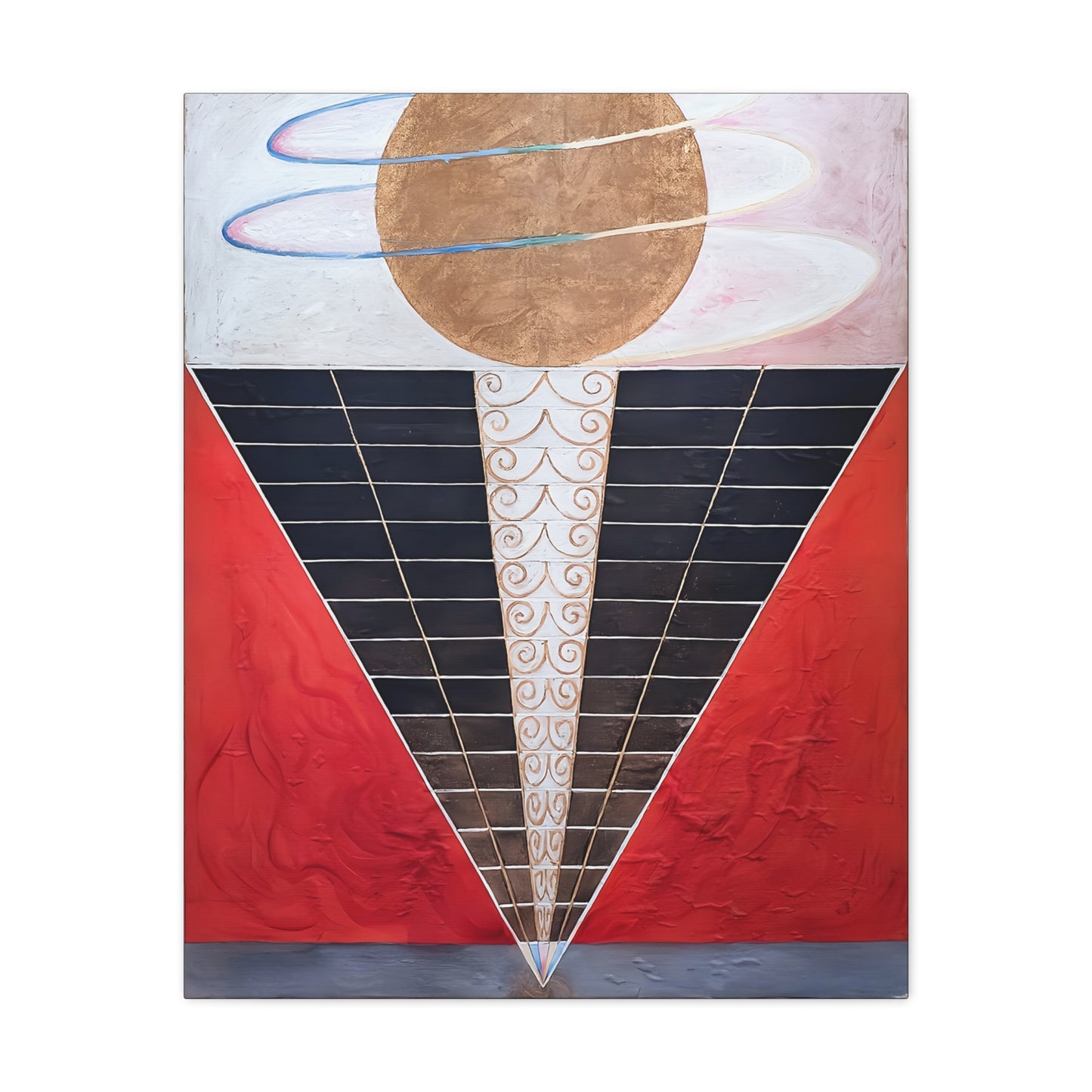 Group X, No. 2, Altarpiece (1915) by Hilma af Klint / Reproduction Fine Art sur Toile / Epaisseur 3.2 cm - 1.25 inch