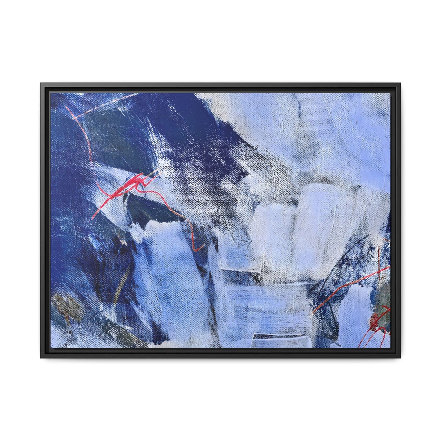 Tableau Intemporel Nuage "Série Sign Collections" / Toile encadrée sur caisse américaine