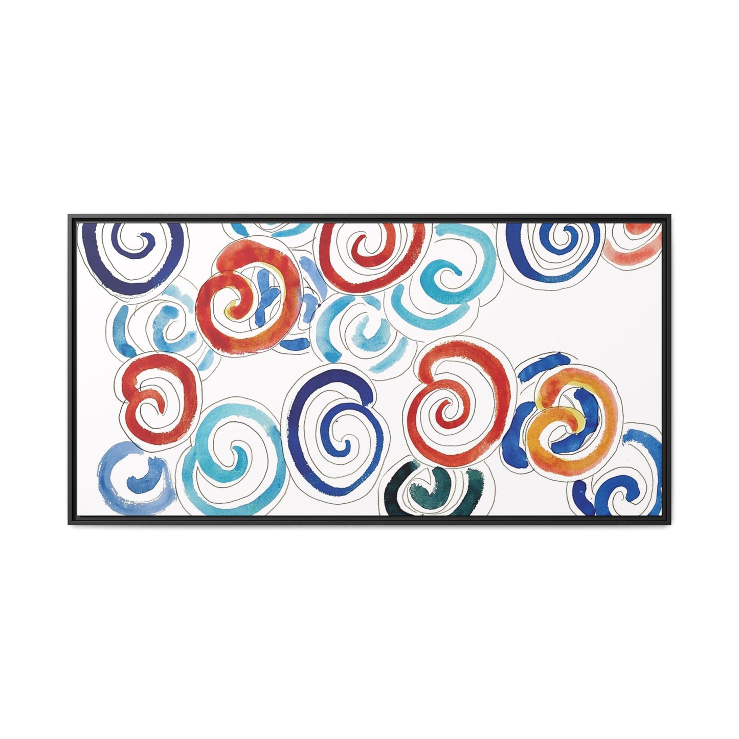 Escargots (1953) by Henri Matisse / Toile encadrée sur caisse américaine