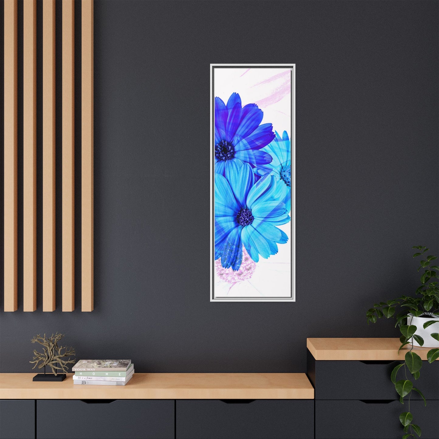 Collection Signature "FLORAL Numéro 11" sur Toile encadrée avec caisse américaine