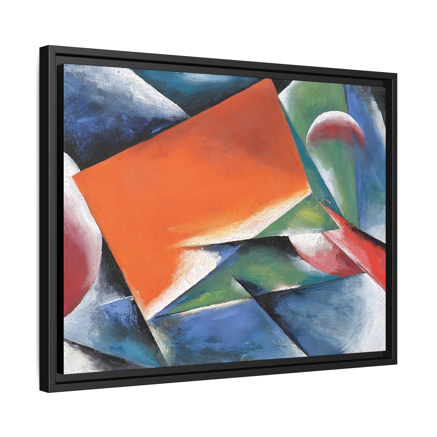 Architectonic Painting (1917) by Lyubov Popova / Toile encadrée sur caisse américaine