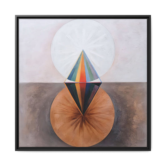 The Swan, No. 12, Group IX-SUW (1915) by Hilma af Klint / Toile encadrée sur caisse américaine