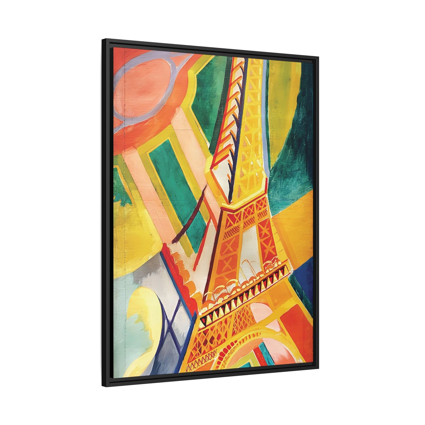 Tour Eiffel (1926) by Robert Delaunay / Toile encadrée sur caisse américaine