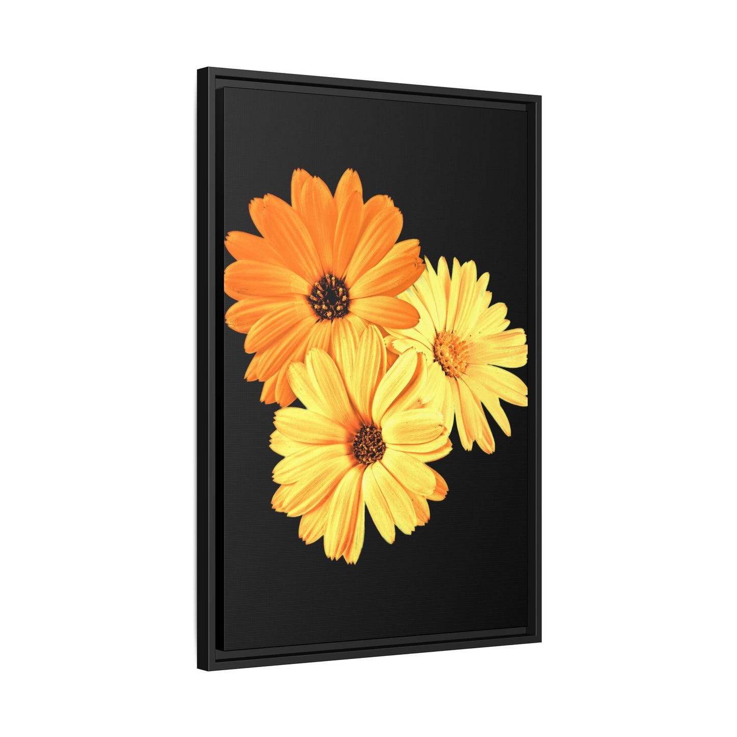 Collection Signature "FLORAL Numéro 8" sur Toile encadrée avec caisse américaine