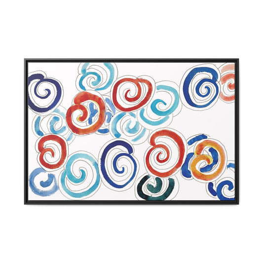 Escargots (1953) by Henri Matisse / Toile encadrée sur caisse américaine