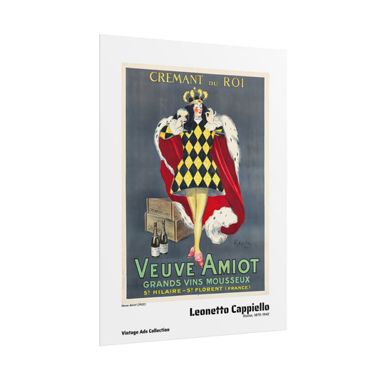 Veuve Amiot (1922) by Leonetto Cappiello / Affiche imprimée - Série Vintage Ads Collection