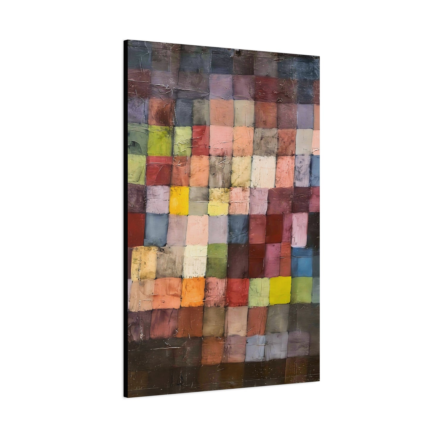 Ancient Sound (1925) by Paul Klee / Reproduction Fine Art sur Toile / Large Epaisseur 3.2 cm - 1.25 inch