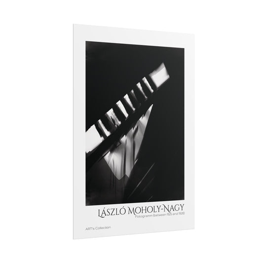 Fotogramm (between 1925 and 1928) by László Moholy-Nagy / Affiche imprimée - Série ART's Collection