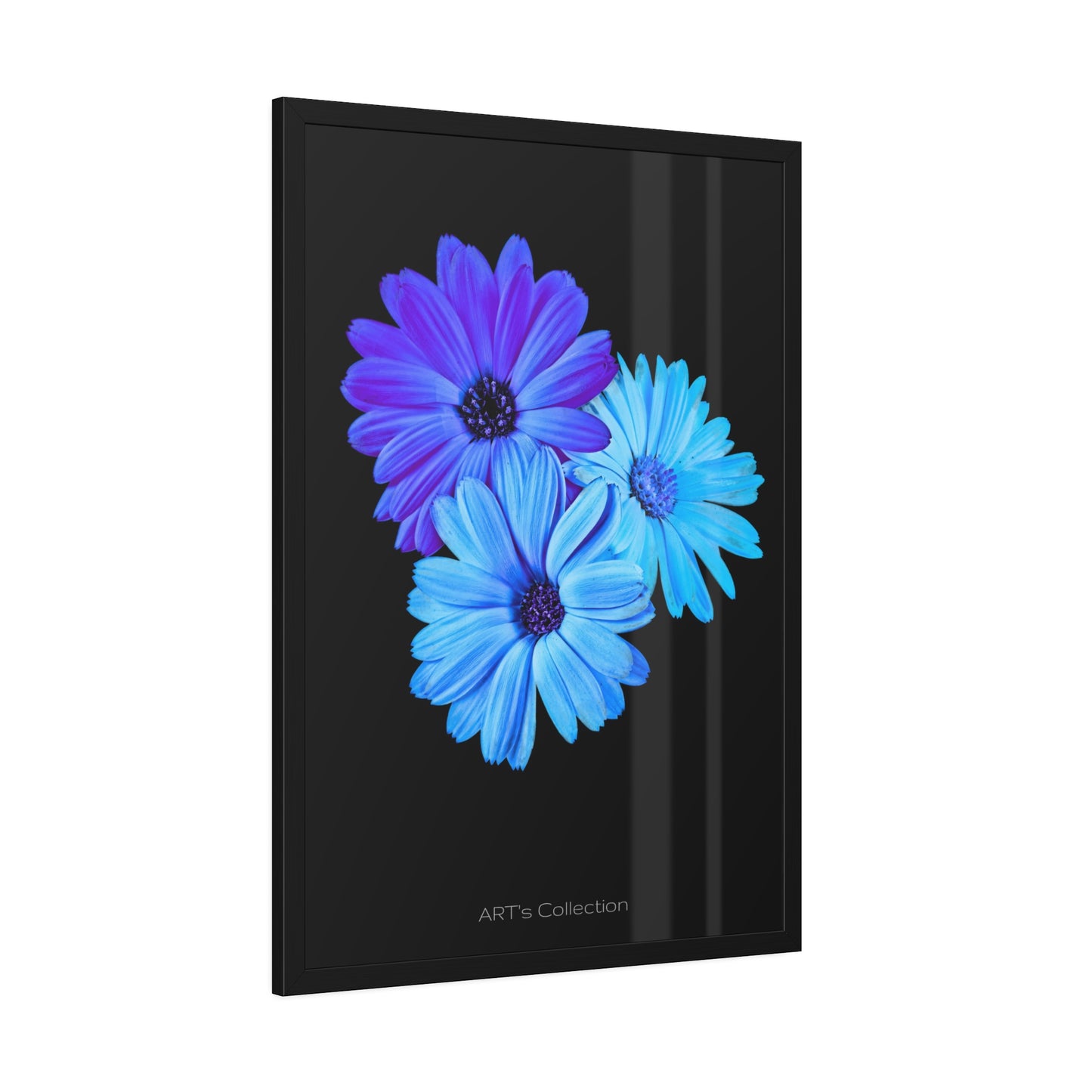 Collection Signature "FLORAL Numéro 2" sur Affiche Encadrée série ART's Collection