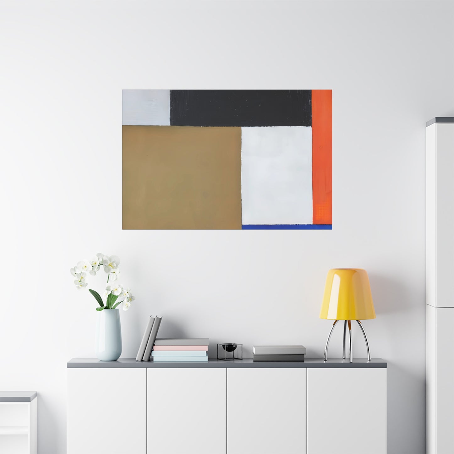 Composition (1923 - 1924) by Theo van Doesburg / Reproduction Fine Art sur Toile / Epaisseur 3,2cm - 1'25 po