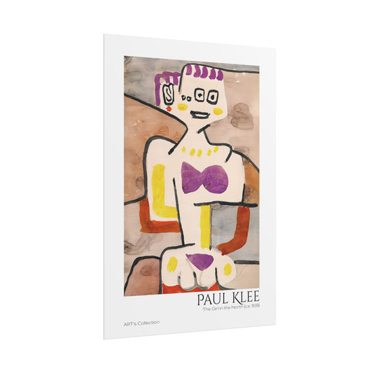 The Girl in the North (ca. 1939) by Paul Klee / Affiche imprimée - Série ART's Collection