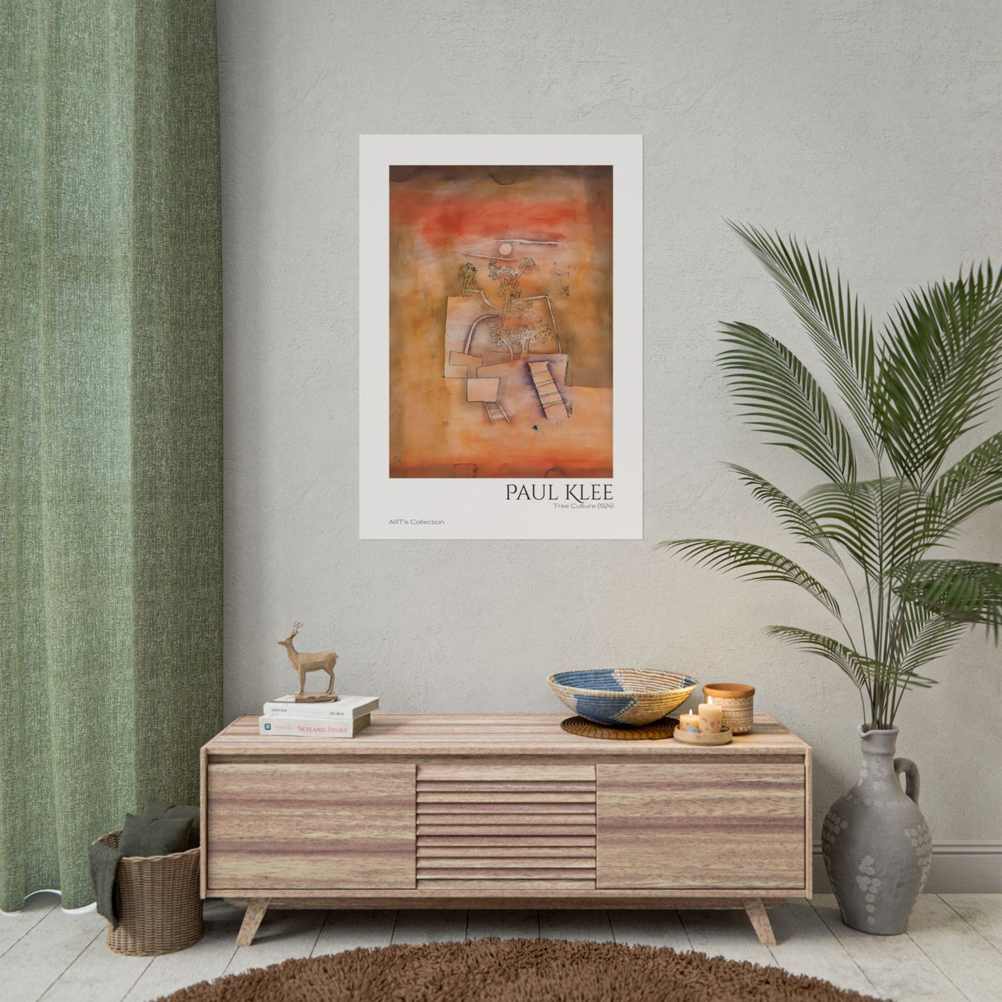 Tree Culture (1924) by Paul Klee / Affiche imprimée - Série ART's Collection