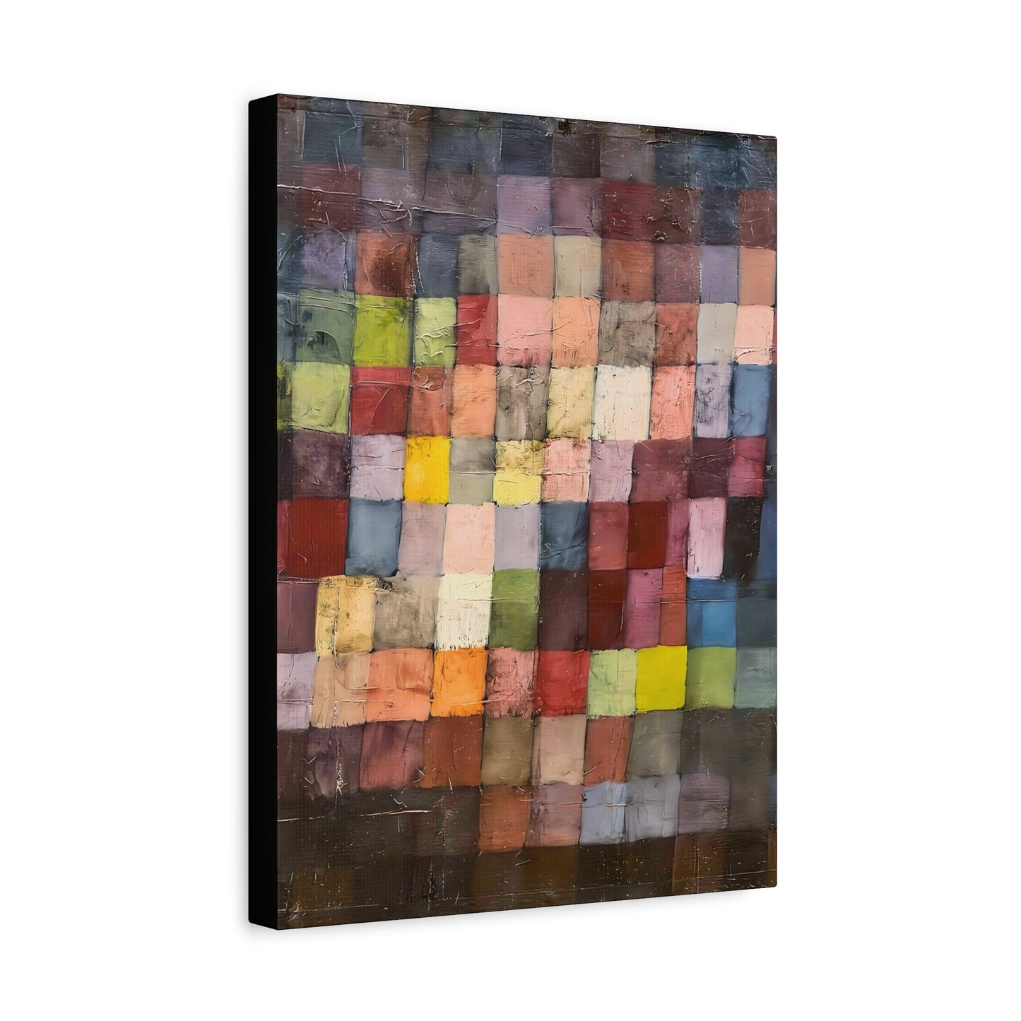 Ancient Sound (1925) by Paul Klee / Reproduction Fine Art sur Toile / Large Epaisseur 3.2 cm - 1.25 inch
