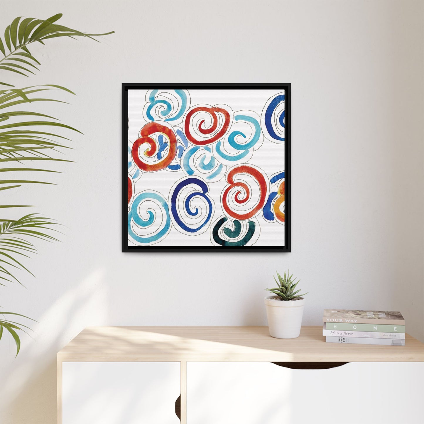 Escargots (1953) by Henri Matisse / Toile encadrée sur caisse américaine