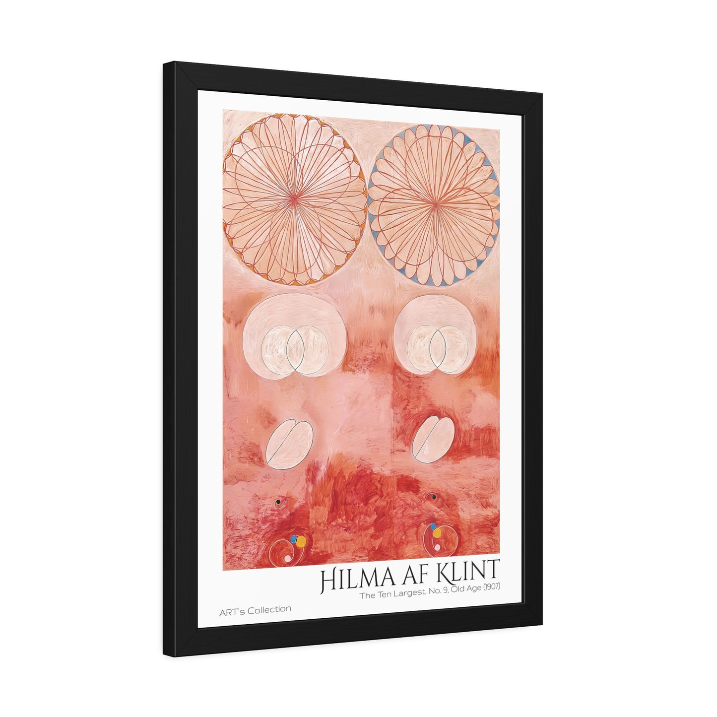 The Ten Largest, No. 9, Old Age (1907) by Hilma af Klint / Affiche Encadrée série ART's Collection