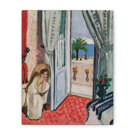 Intérieur à Nice (1919) by Henri Matisse / Reproduction Fine Art sur Toile / Epaisseur 3.2 cm - 1.25 inch