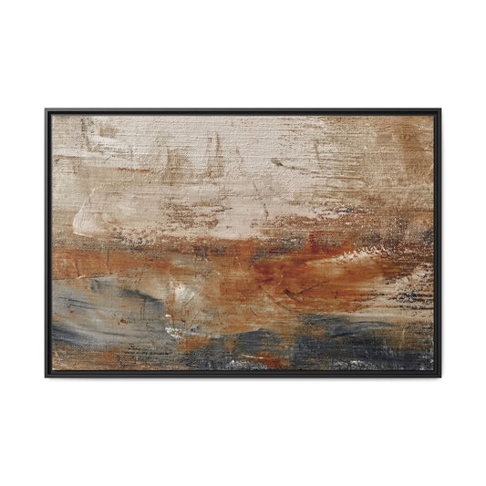 Tableau Naturel Colombia "Série Sign Collections" / Toile encadrée sur caisse américaine