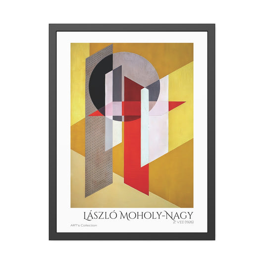 Z VII (1926) by László Moholy-Nagy / Affiche Encadrée série ART's Collection