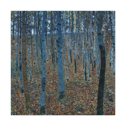 Beech Grove by Gustav Klimt / Reproduction Fine Art sur Toile / Flanc Large Epaisseur 3.2 cm - 1.25 inch
