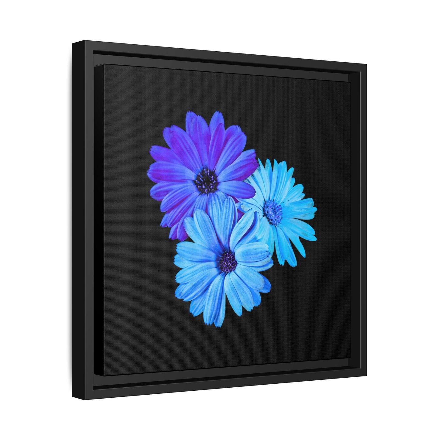 Collection Signature "FLORAL Numéro 2" sur Toile encadrée avec caisse américaine