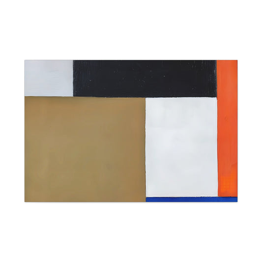 Composition (1923 - 1924) by Theo van Doesburg / Reproduction Fine Art sur Toile / Epaisseur 3,2cm - 1'25 po