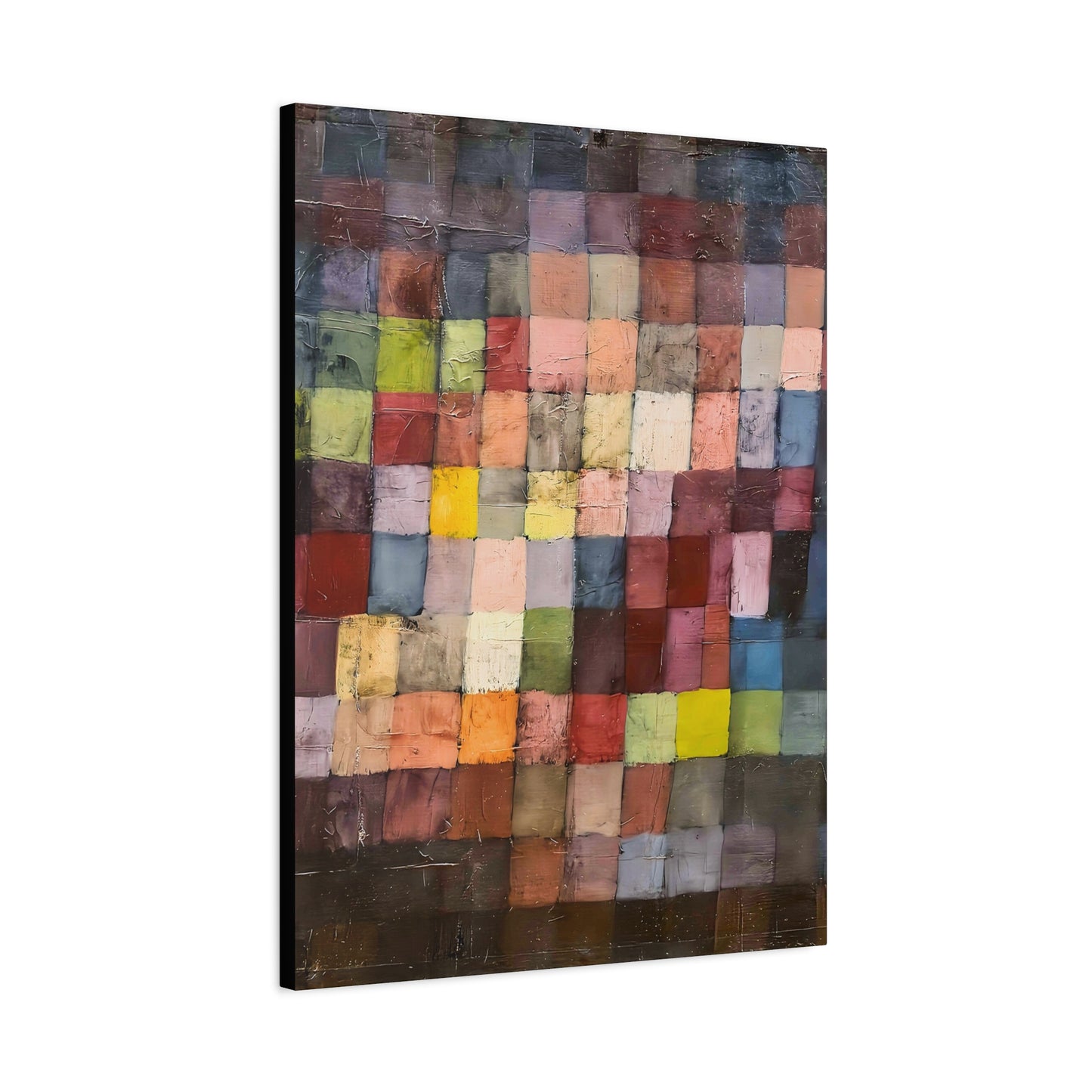 Ancient Sound (1925) by Paul Klee / Reproduction Fine Art sur Toile / Large Epaisseur 3.2 cm - 1.25 inch