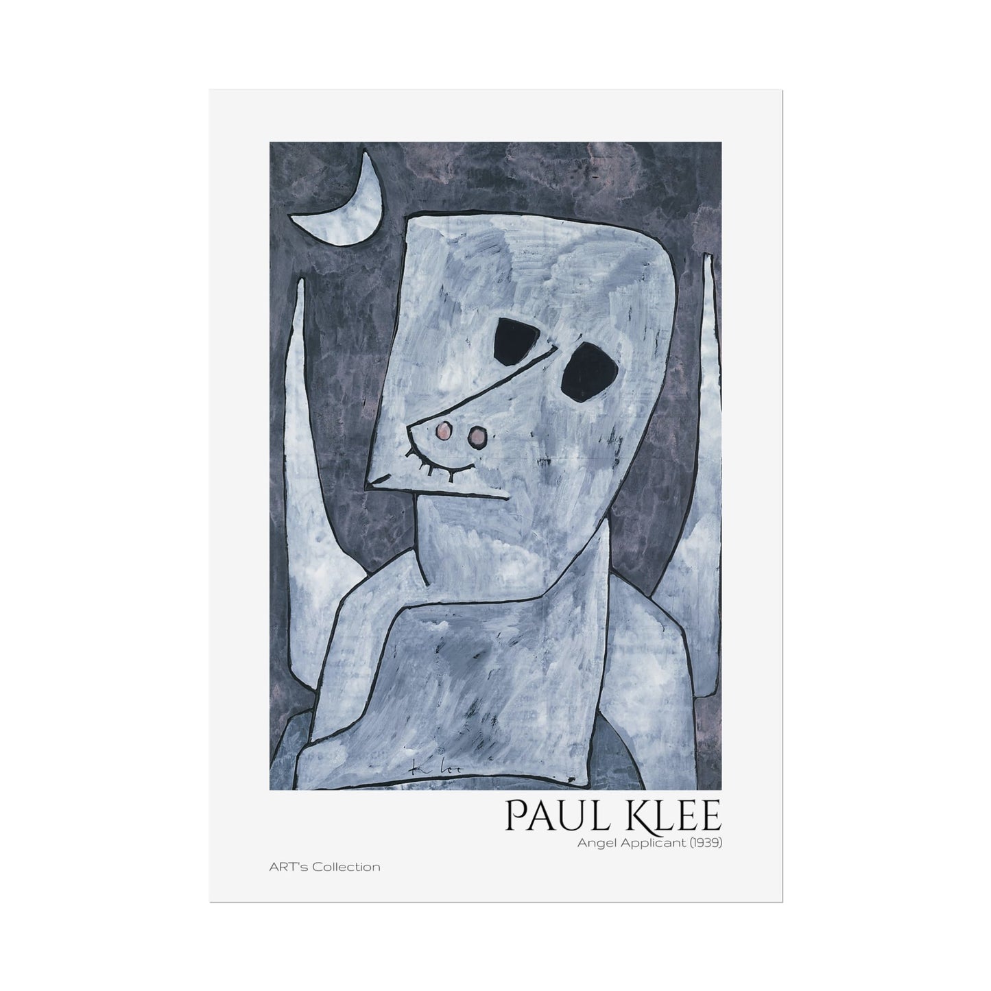 Angel Applicant (1939) by Paul Klee / Affiche imprimée - Série ART's Collection