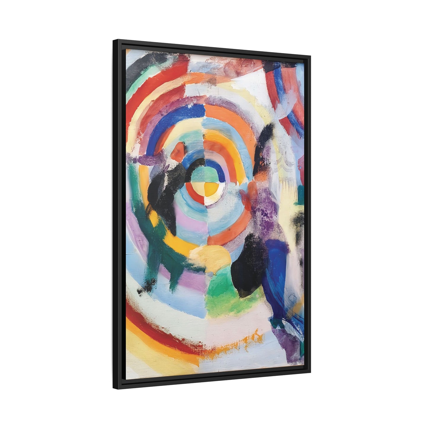 Crimes of Passion (1914) by Robert Delaunay / Toile encadrée sur caisse américaine