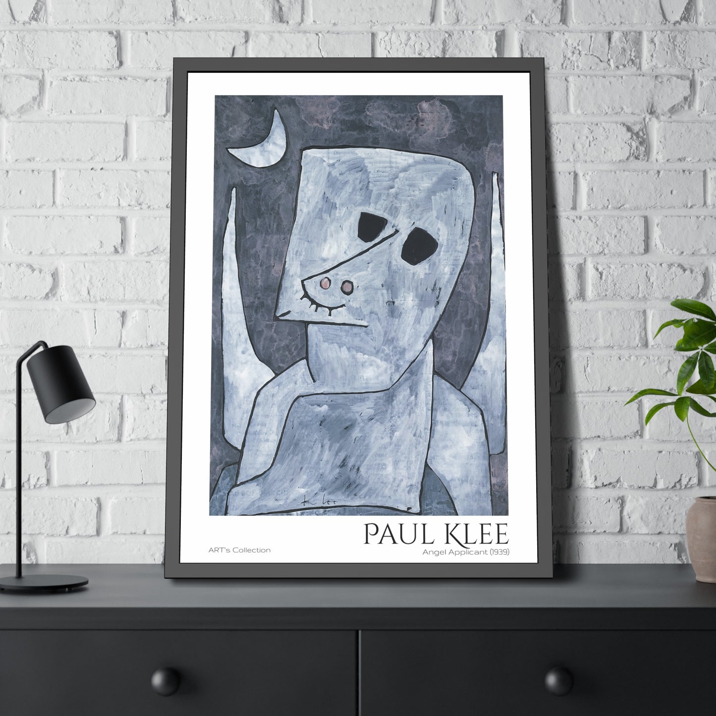 Angel Applicant (1939) by Paul Klee / Affiche Encadrée série ART's Collection