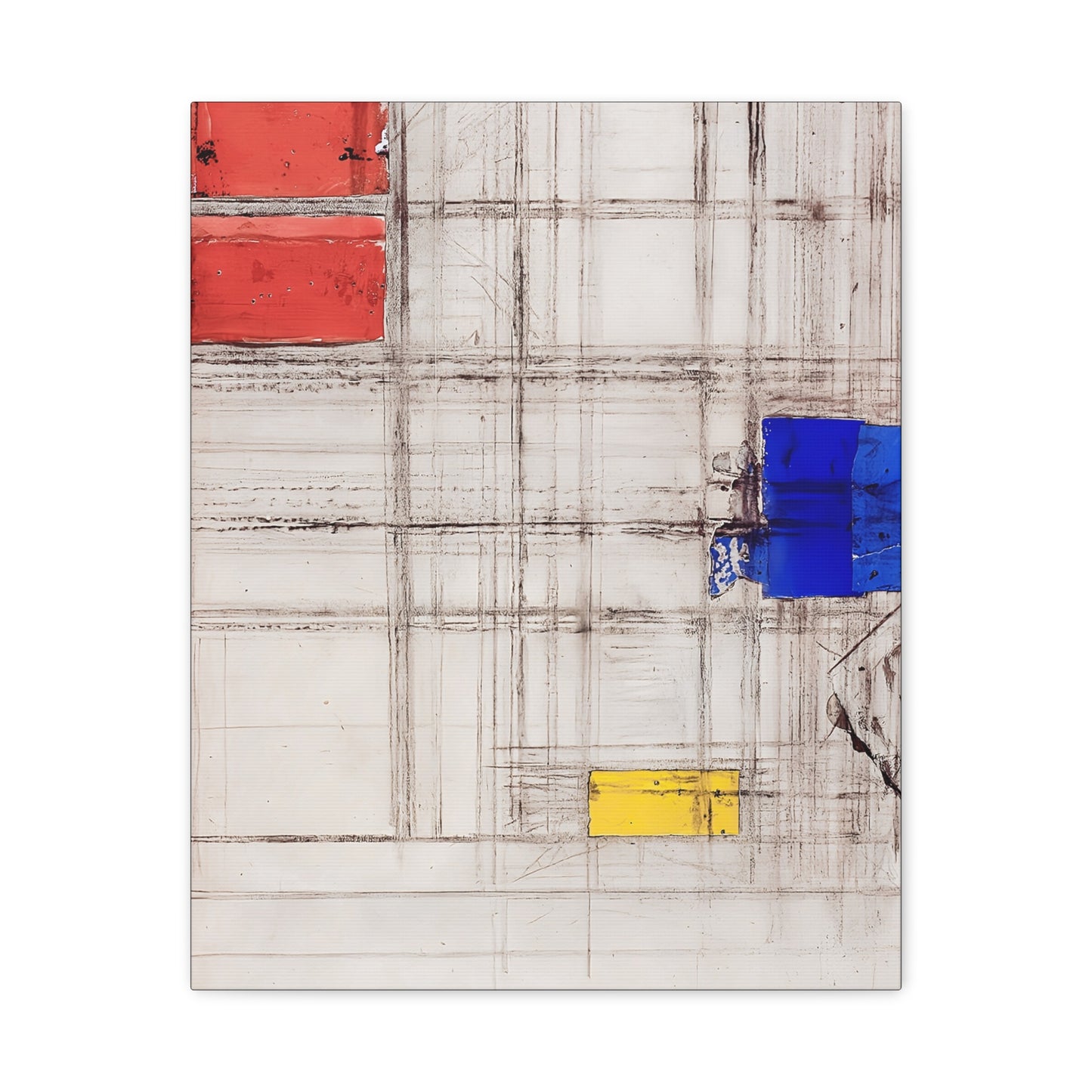 Study for a Composition (1940 -1941) by Piet Mondrian / Reproduction Fine Art sur Toile / Epaisseur 3,2cm - 1'25 po