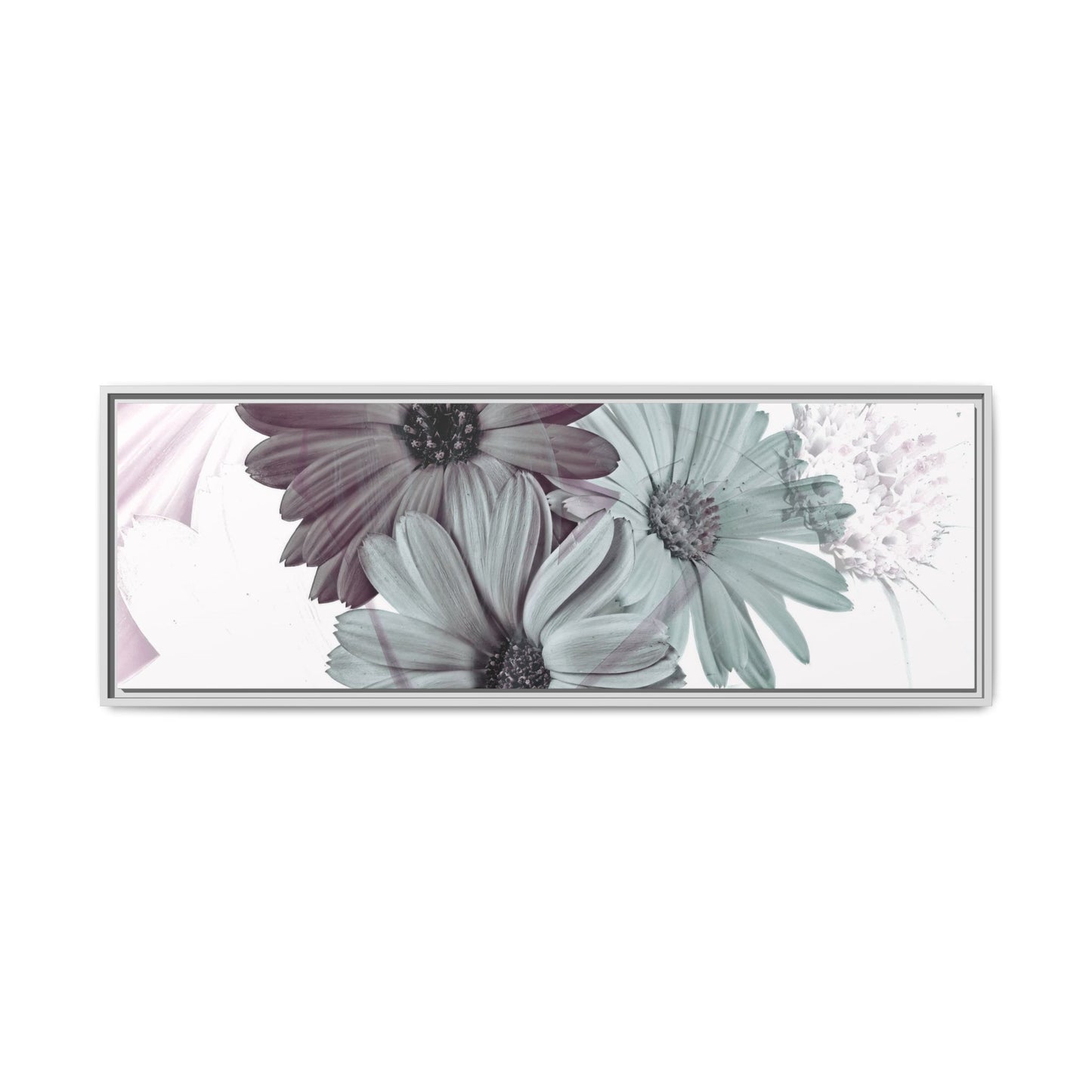 Collection Signature "FLORAL Numéro 15" sur Toile encadrée avec caisse américaine