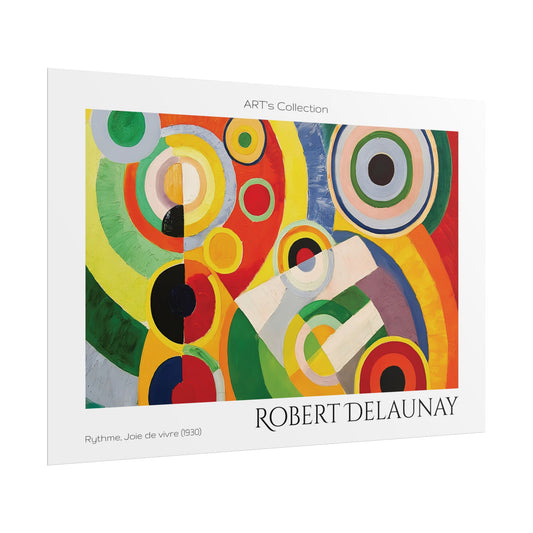 Rythme, Joie de vivre (1930) by Robert Delaunay / Affiche imprimée - Série ART's Collection