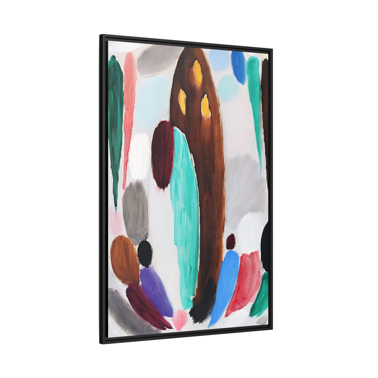Ascona - Variation (Ca. 1919) by Alexej von Jawlensky / Toile encadrée sur caisse américaine