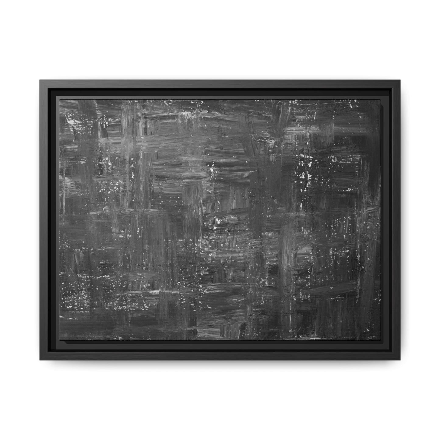 Tableau Intemporel Ardoise Soft "Série Sign Collections" / Toile encadrée sur caisse américaine